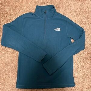 North Face fleece 1/4 zip